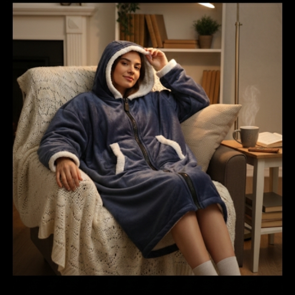 Bear Hug Weighted Hoodie Blanket Unisex Teen/Adult Cozy Calming